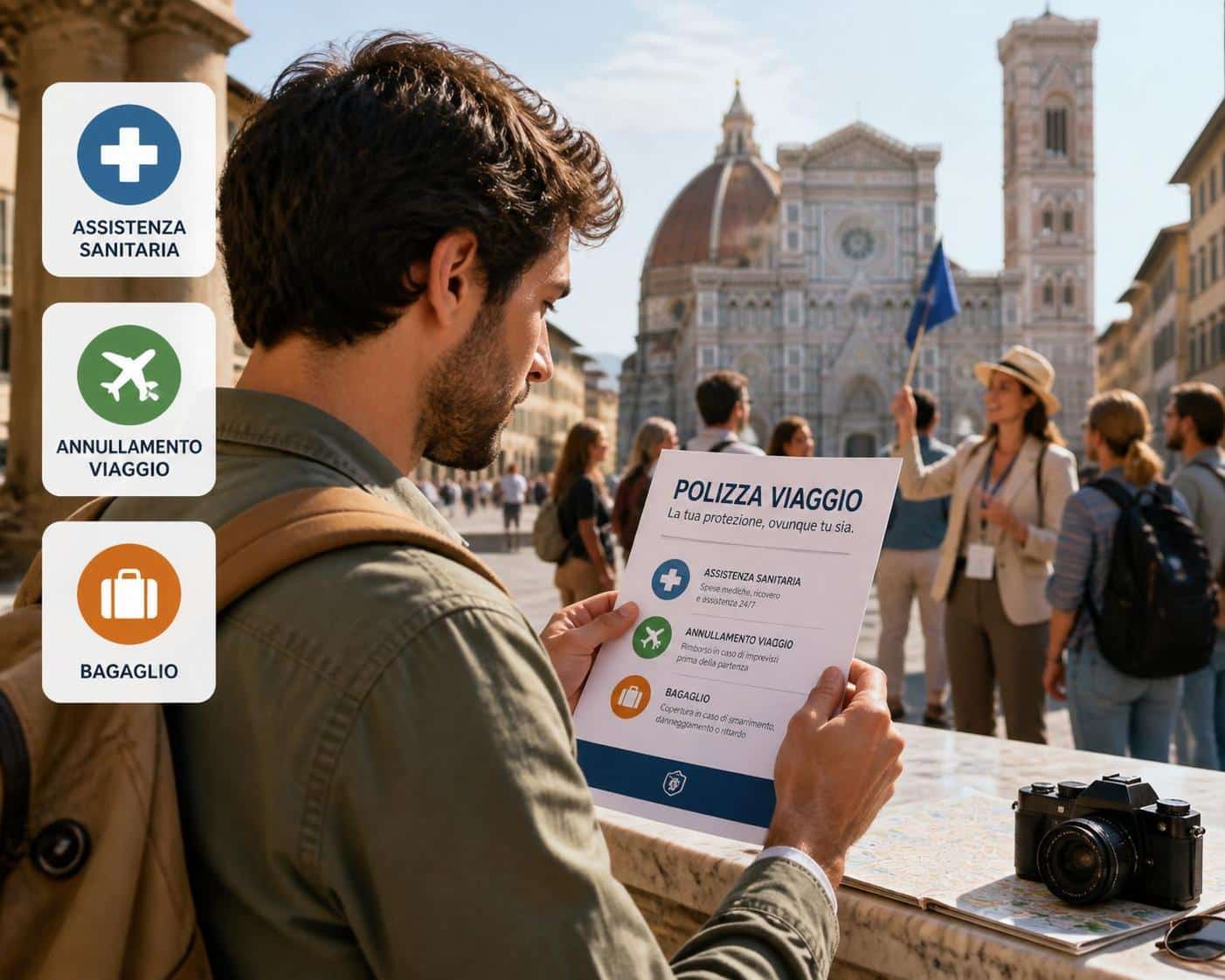 scopri cosa copre l'assicurazione viaggio, quando conviene stipularla e come scegliere la polizza giusta per viaggiare tranquillo e sicuro.