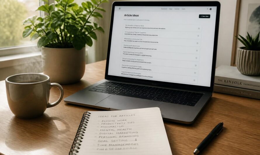 Come trovare idee originali per scrivere articoli utili?