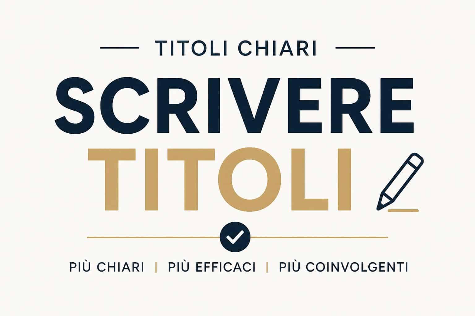 scopri come creare titoli chiari e accattivanti senza risultare banali, migliorando l'efficacia dei tuoi contenuti.