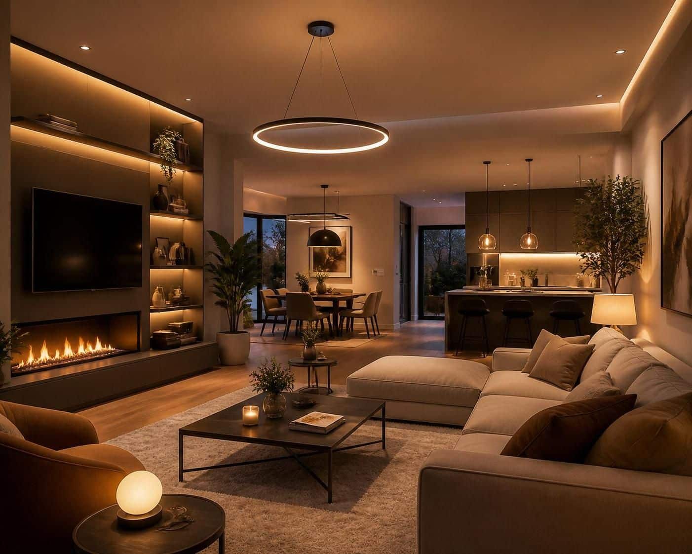 scopri come scegliere l'illuminazione domestica perfetta per creare un'atmosfera accogliente e confortevole in ogni ambiente della tua casa.