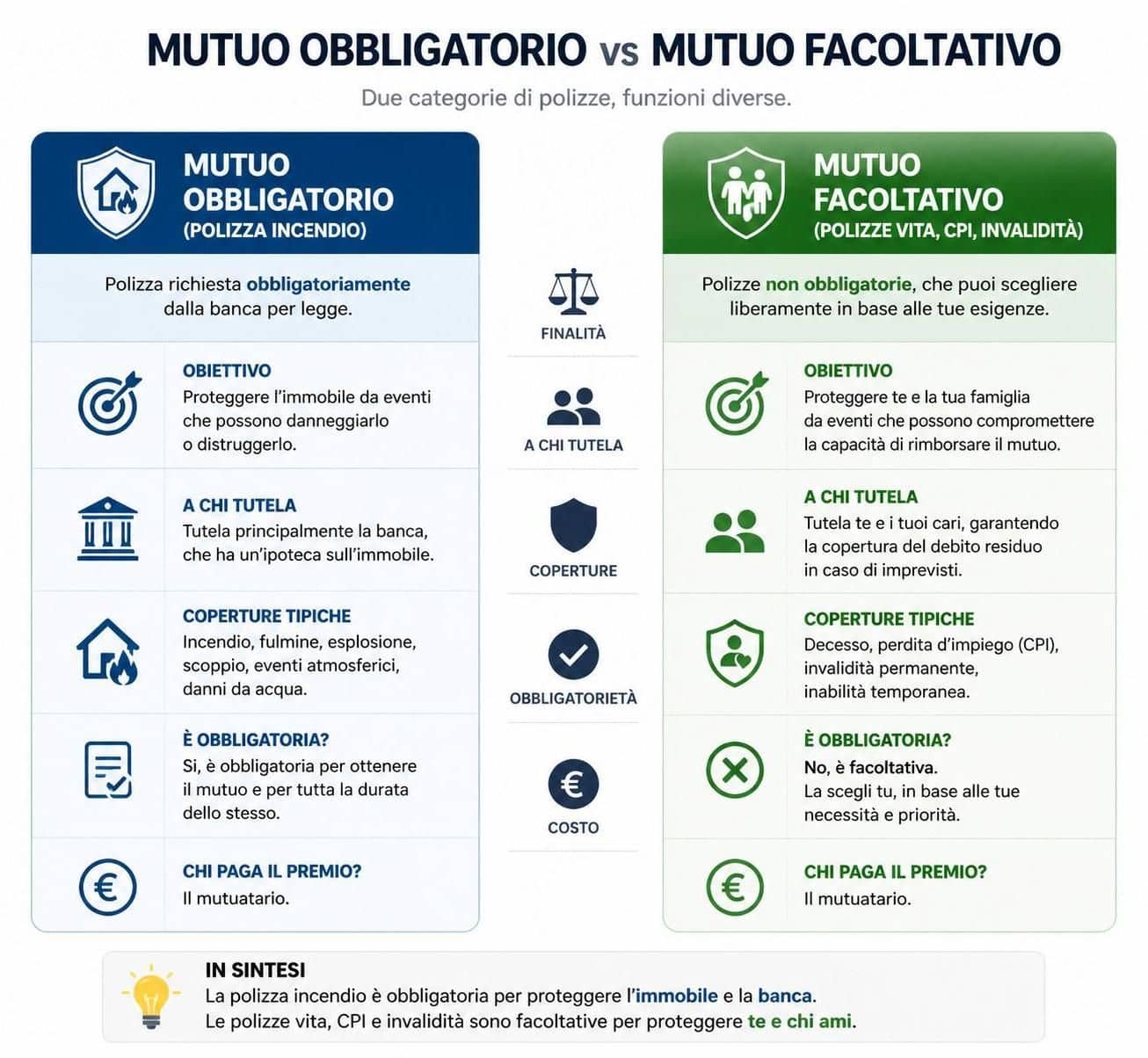 scopri se l'assicurazione mutuo è obbligatoria o facoltativa, come funziona e quali vantaggi offre per proteggere il tuo finanziamento casa.