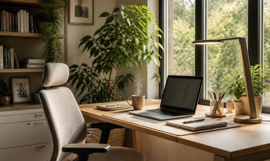 Come creare un angolo lavoro comodo in casa?